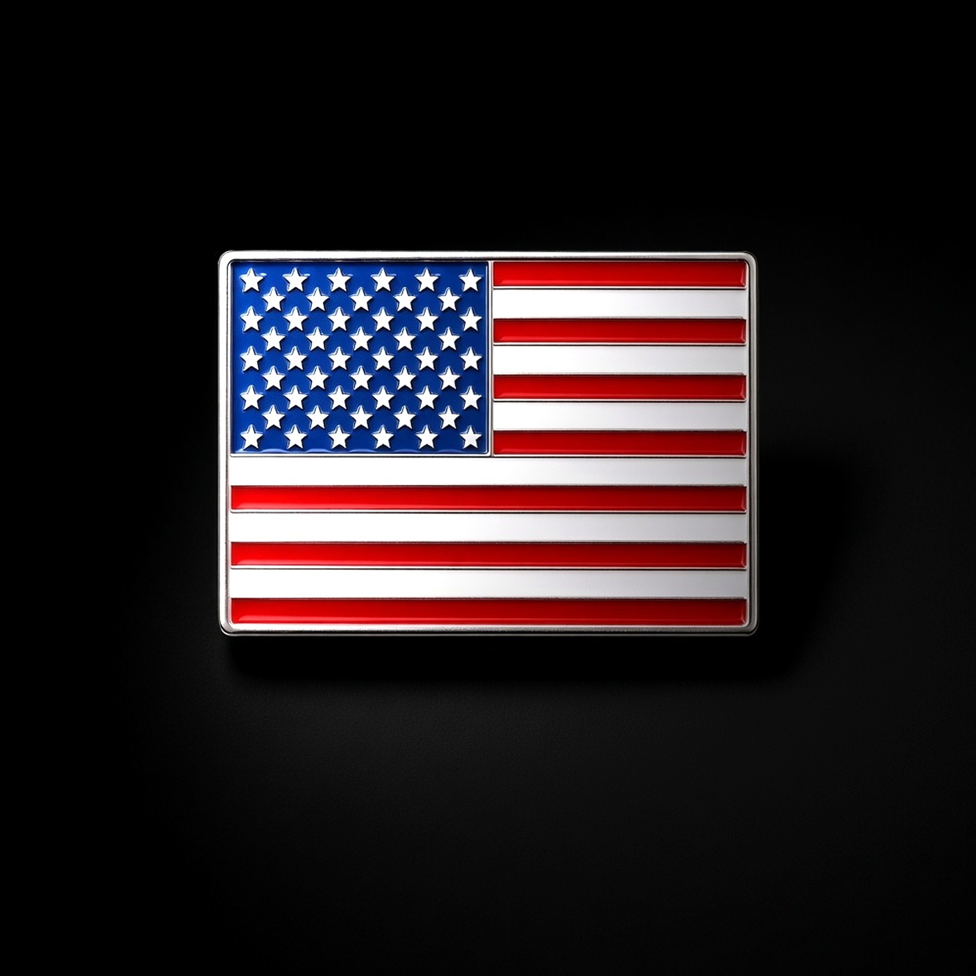 Large Marker 1 – American Flag large golf ball marker