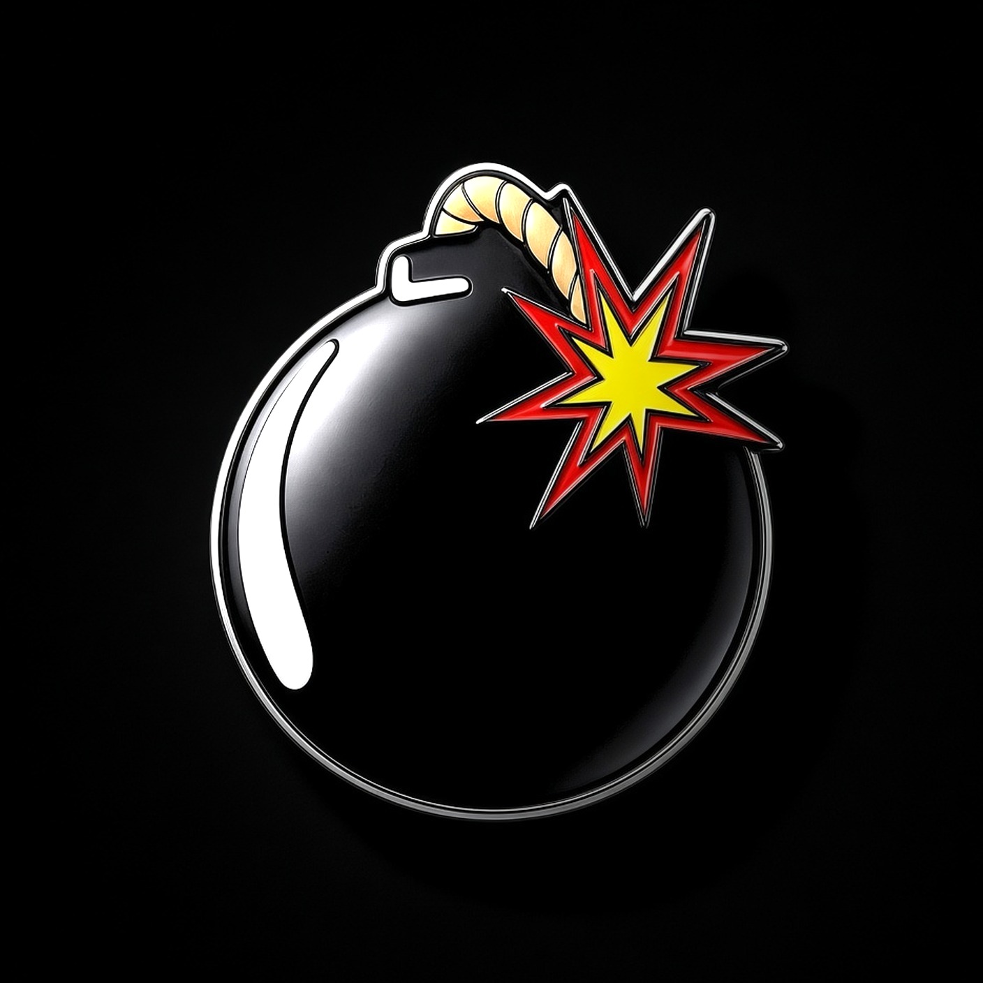 Large Marker 2 – Bomb marker large golf ball marker