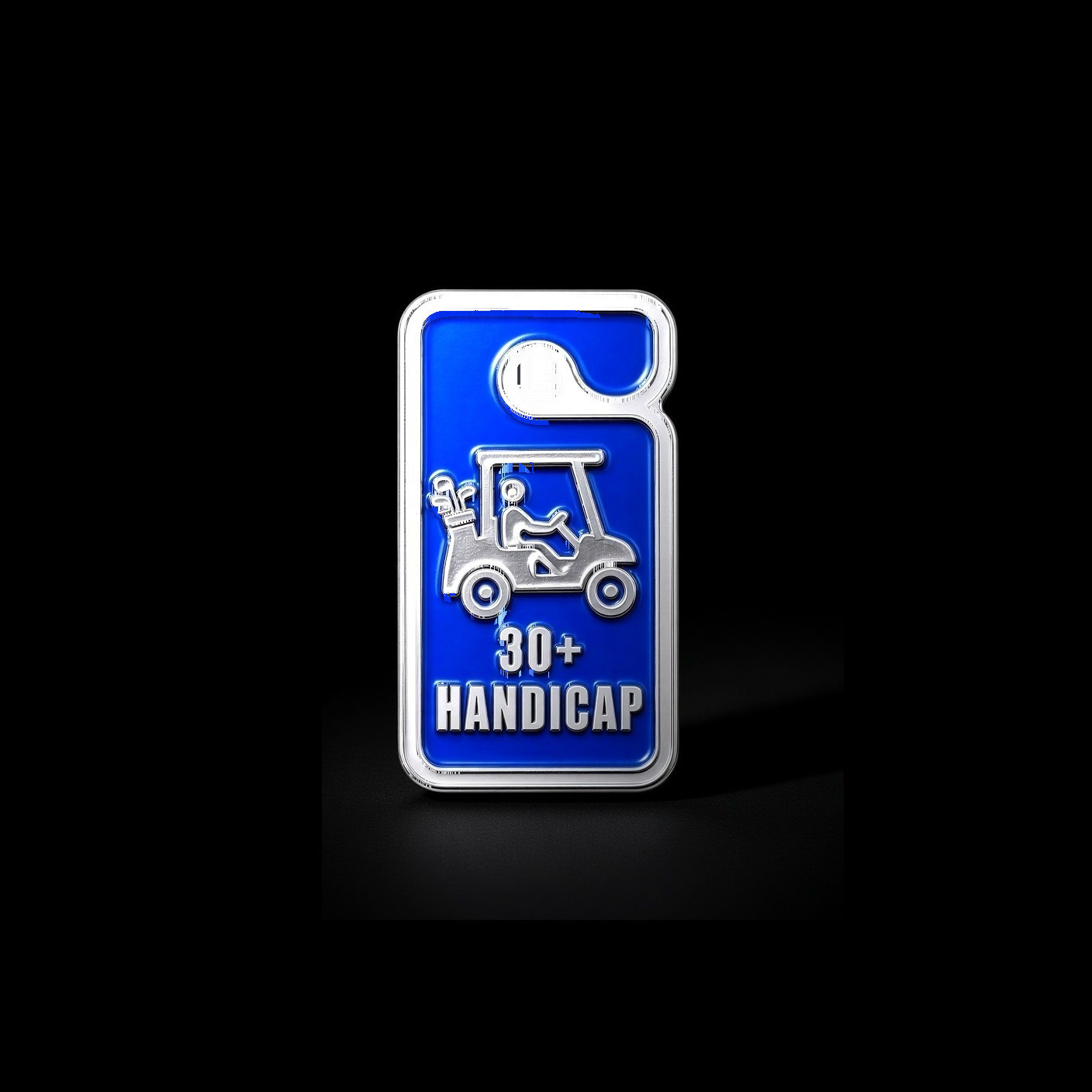Large Marker 3 – 30 + handicap marker large golf ball marker