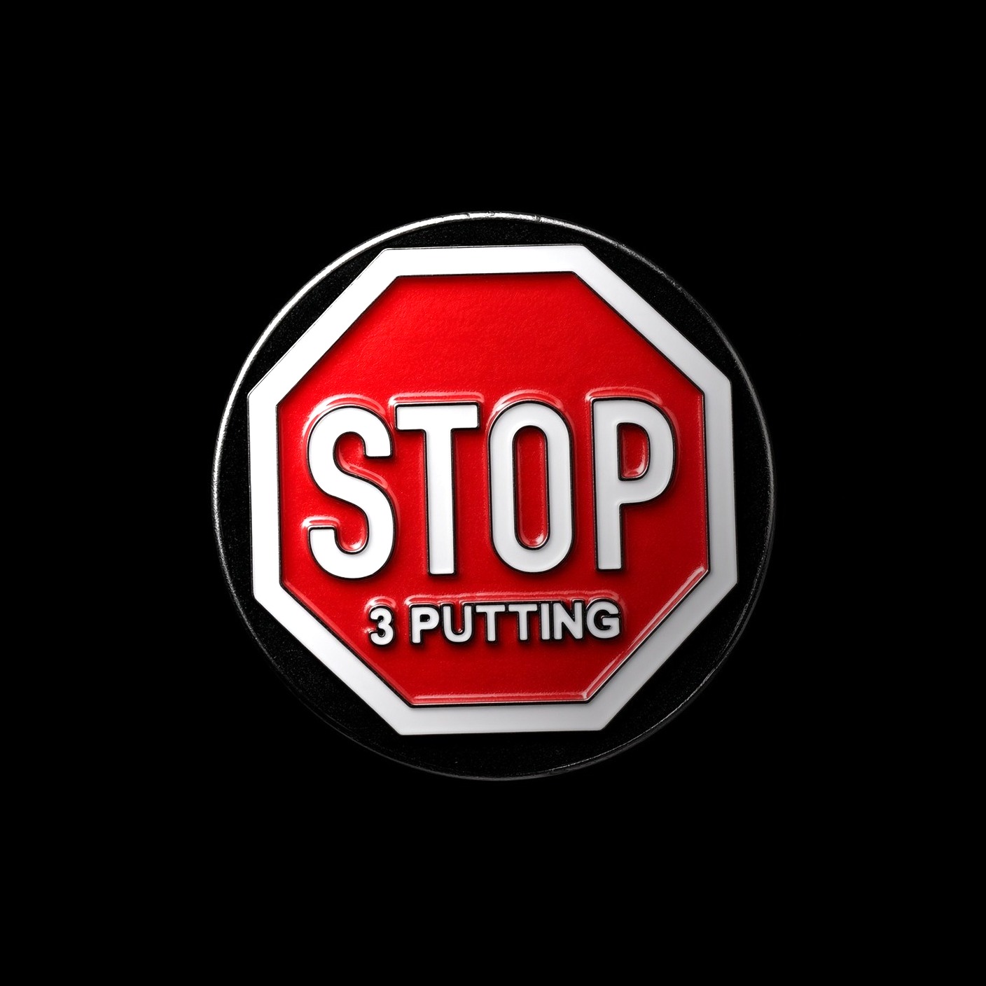 Marker 7 – Stop 3 putting 25mm golf ball marker