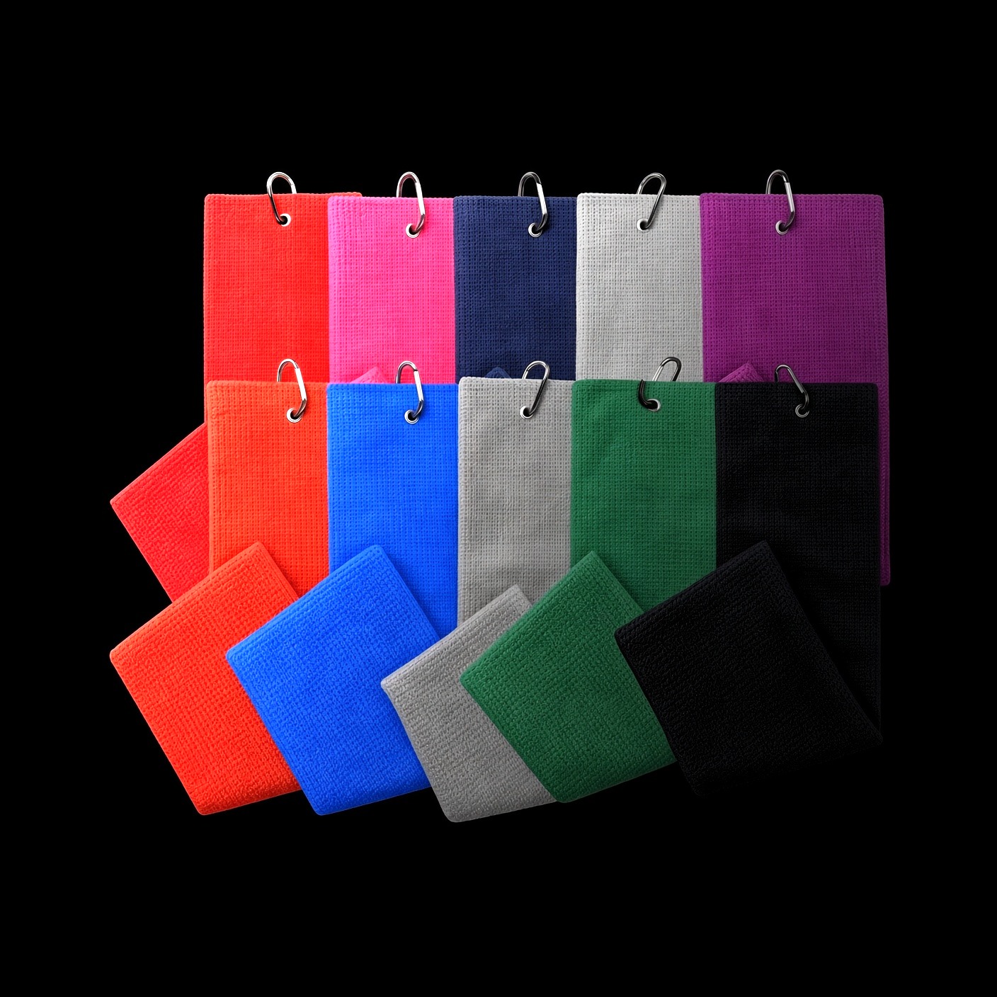 Custom Micro Fiber Towels – Custom logo microfiber golf towels